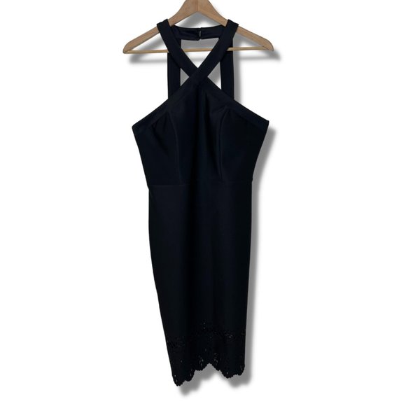 👗 Bisou Bisou Michelle BohBot | Little Black Dress | Size 12 - Picture 1 of 8